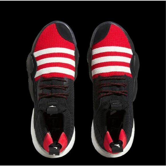 Adidas Trae Young 2 Chinese New Year Black Red White IF2163 Men's Size 11 New - Picture 6 of 11